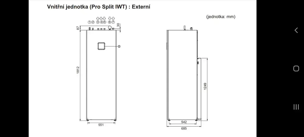 Tepelné čerpadlo LG Therma V HU091MR.U44 + HN0913T.NK0 Split IWT (R32)