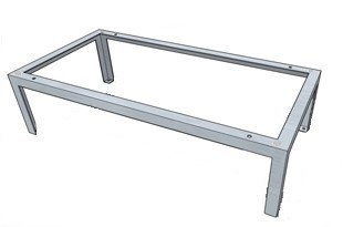 Podstavec pro tepelné čerpadlo Protherm zinkový